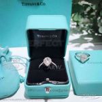AAA Tiffany Soleste Pear-Shaped Diamond Ring - 925 Silver